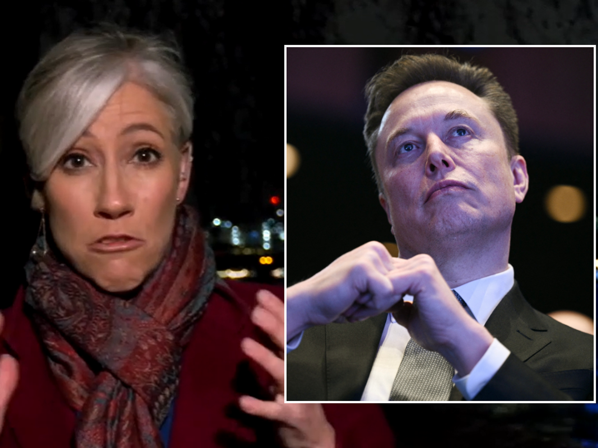 Daisy Cooper joined GB News this morning; Elon Musk