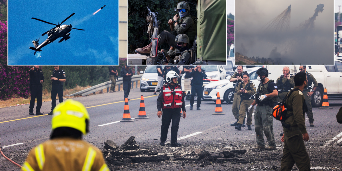 NextImg:Tel Aviv rocked by explosions as Hezbollah unleashes missiles in revenge for ground invasion