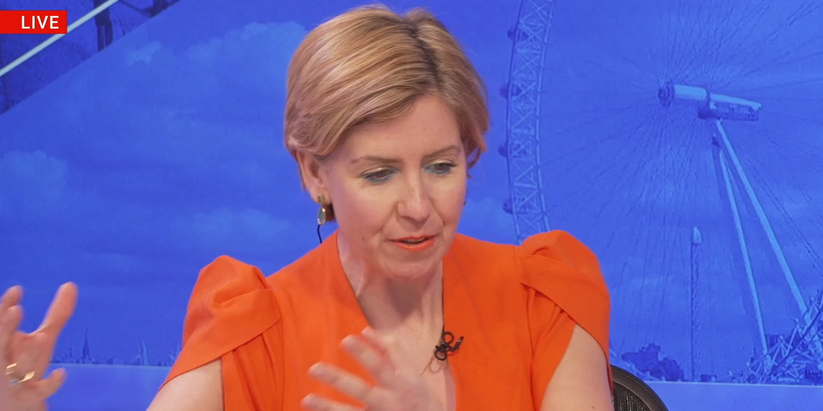 NextImg:WATCH: Dame Andrea Jenkyns says Nigel Farage is being 'ganged up on'