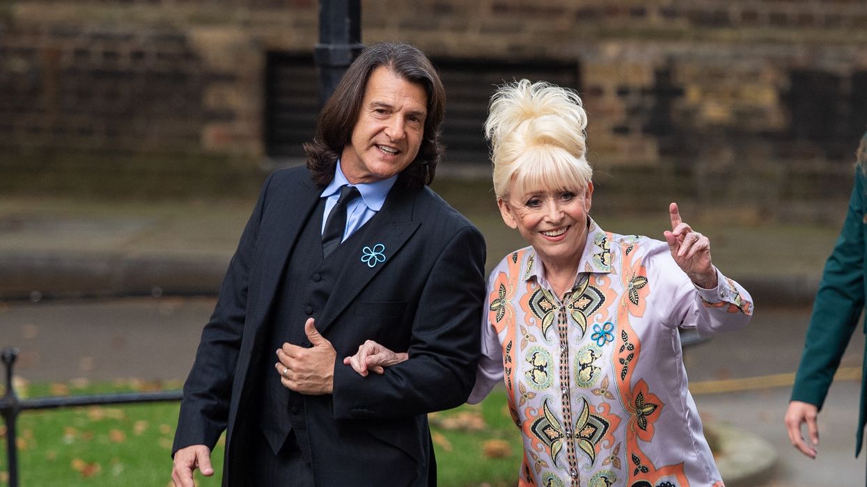 Dame Barbara Windsor and her husband Scott Mitchell