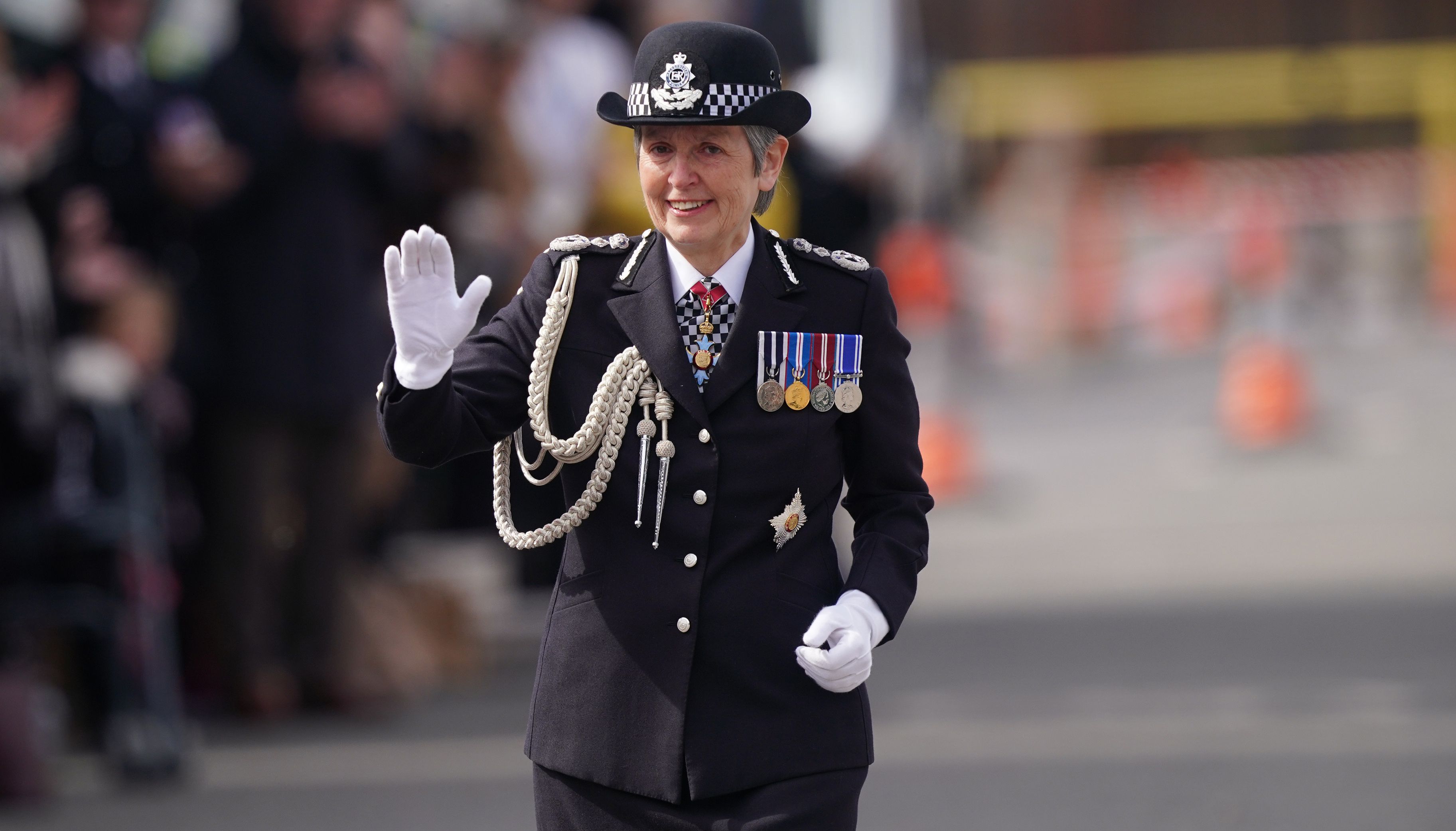 Dame Cressida Dick resigned from the role of Metropolitan Police Commissioner. Picture date: Friday April 8, 2022.
