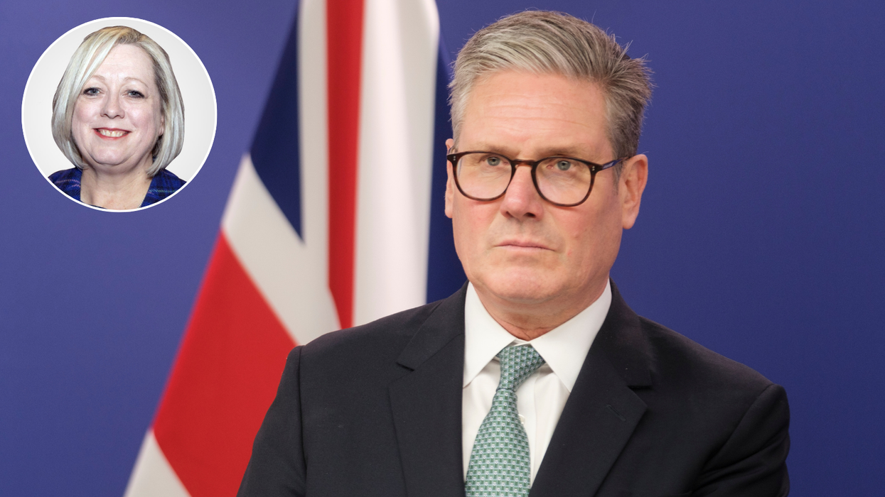 Dame Jackie Doyle-Price and Keir Starmer