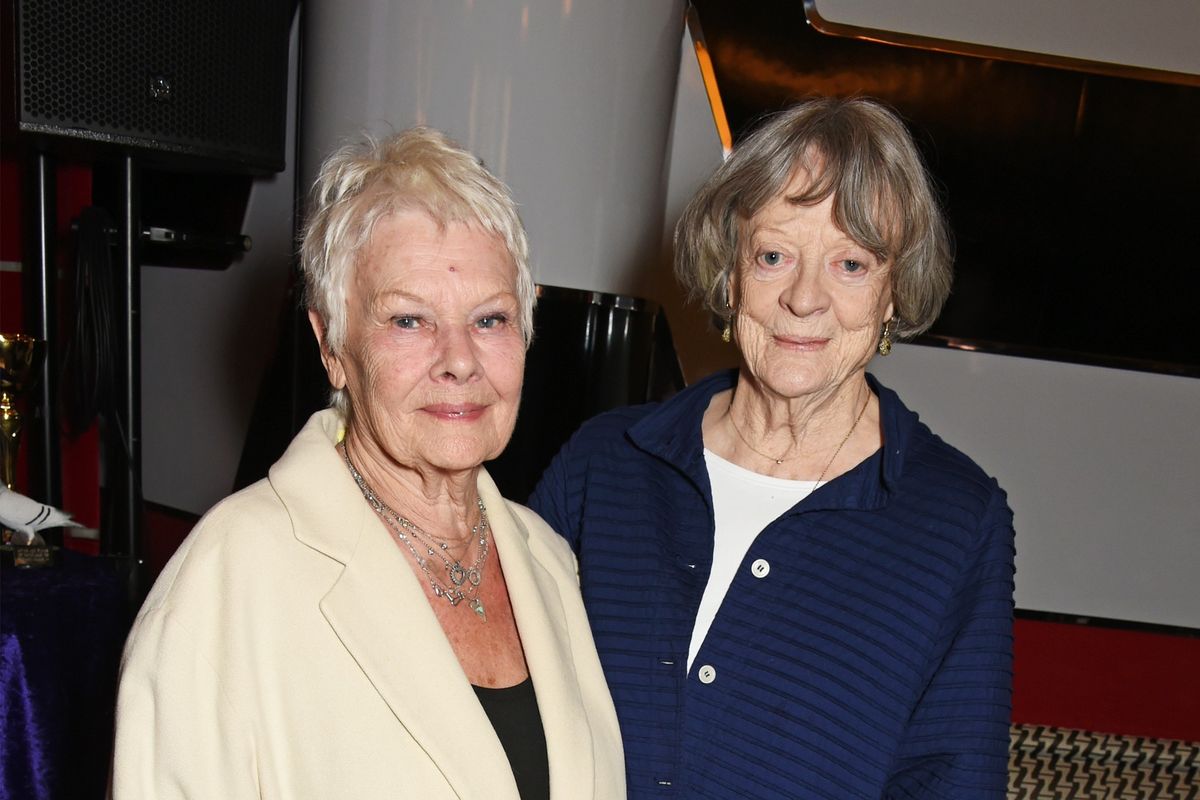 Dame Judi Dench and Damie Maggie Smith