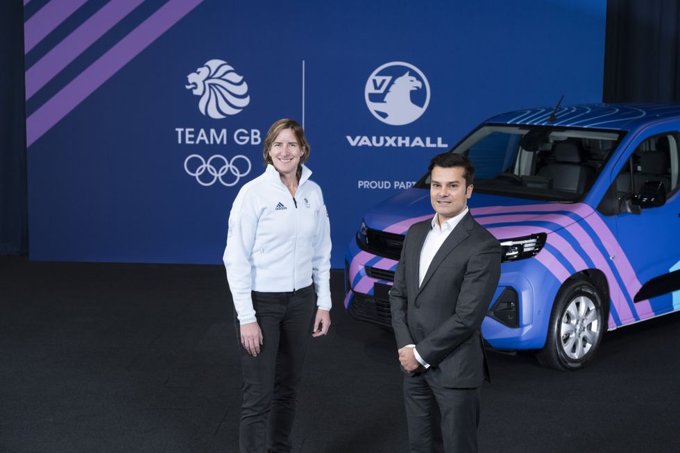 Dame Katherine Grainger and Michael Auliar praised the new Vauxhall-Team GB partnership