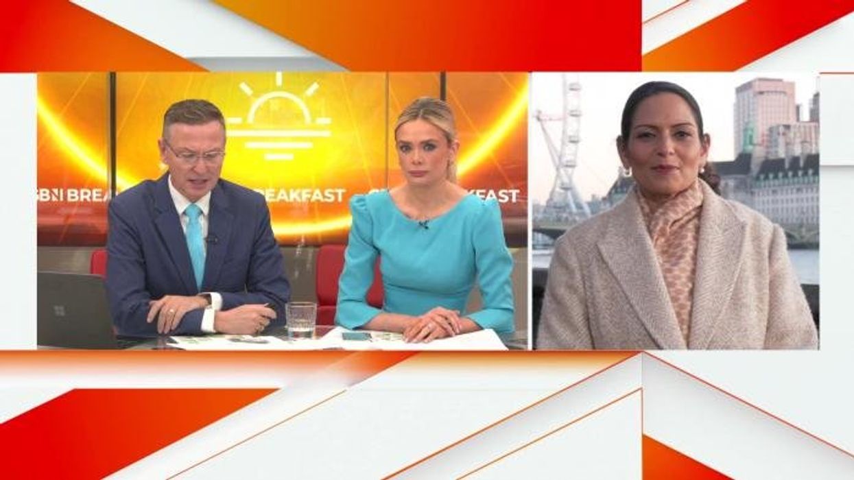 Priti Patel accuses Labour of being ‘hell-bent on compromising national security’ with Chinese Embassy