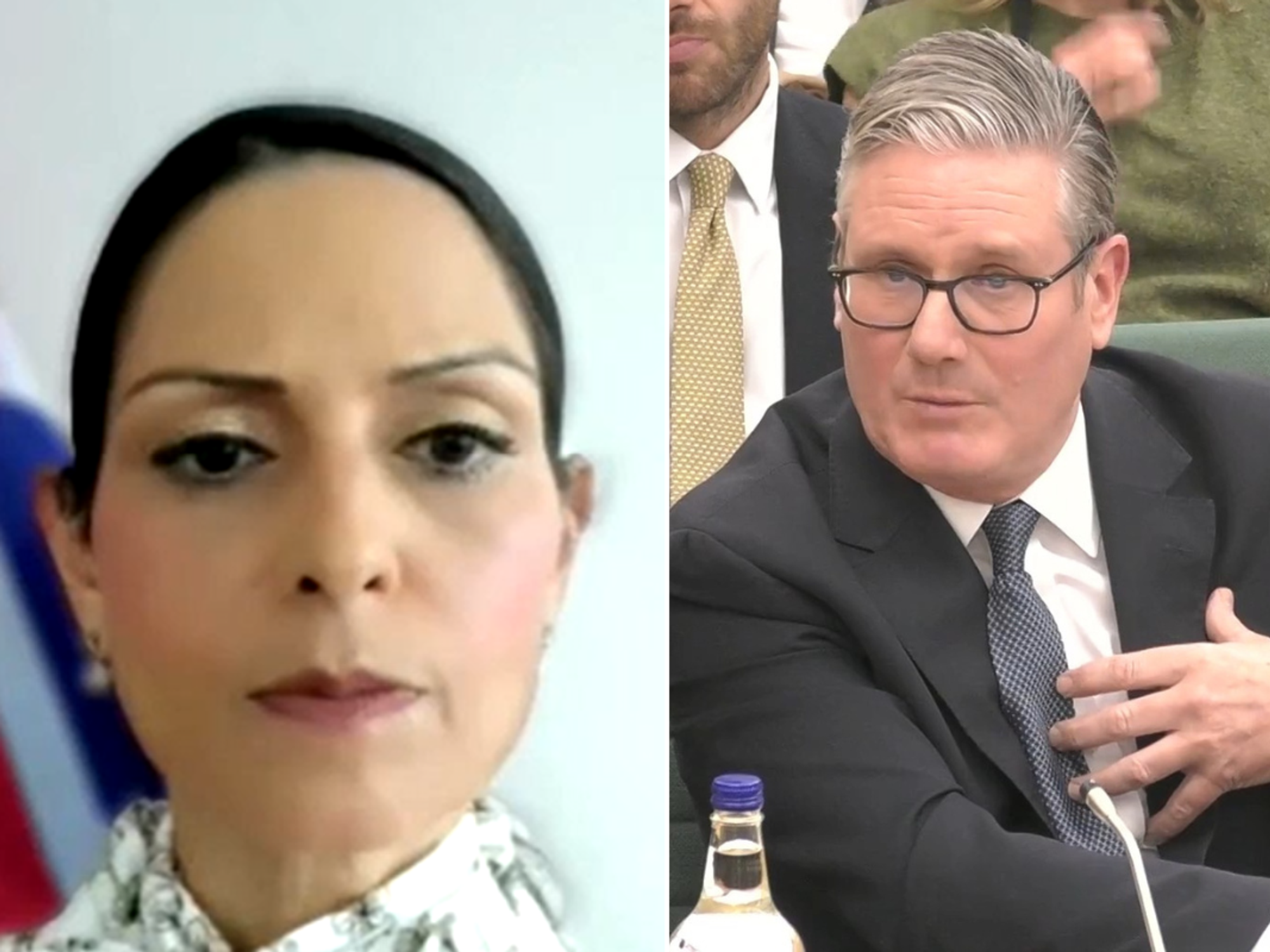 Dame Priti Patel; Sir Keir Starmer