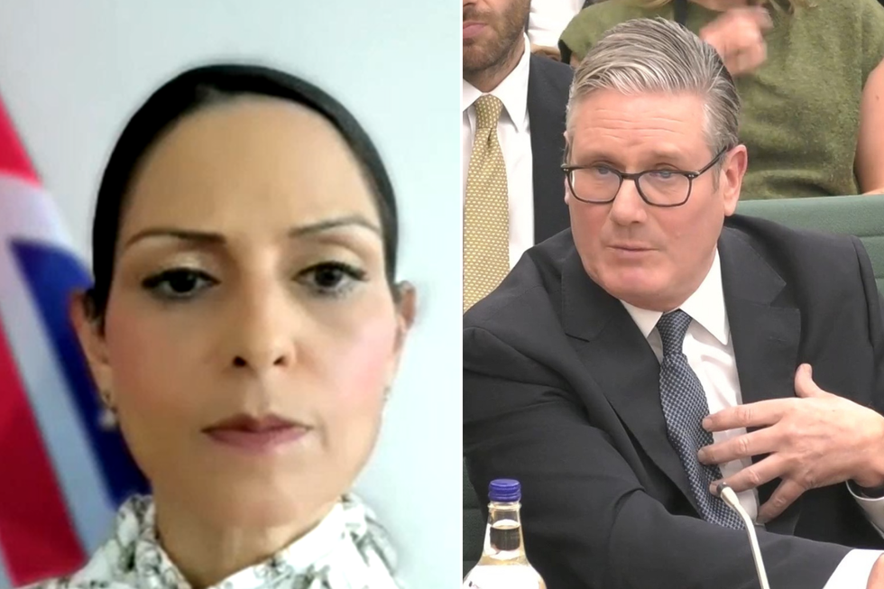 Dame Priti Patel; Sir Keir Starmer
