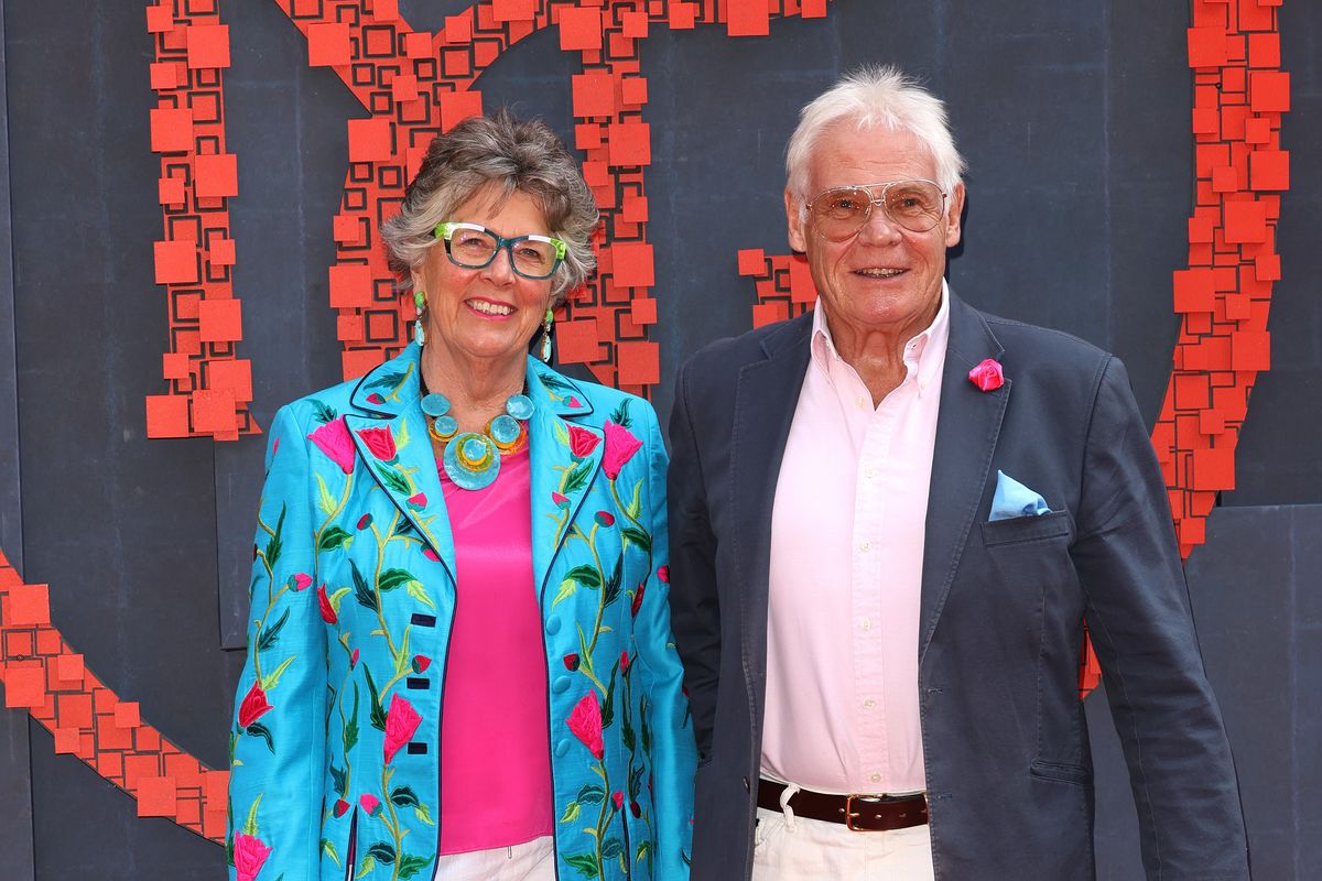 Dame Prue Leith and John Playfair