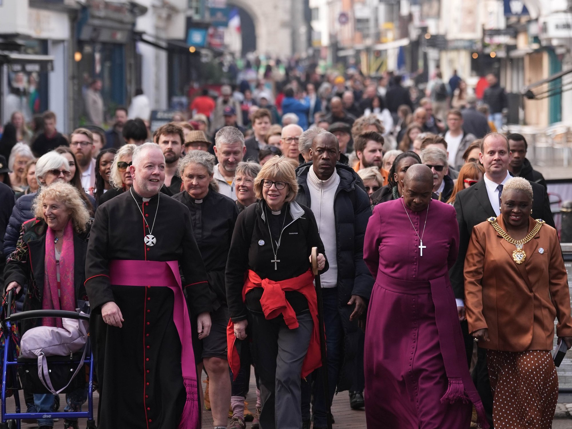Dame Sarah Mullally pilgrimage