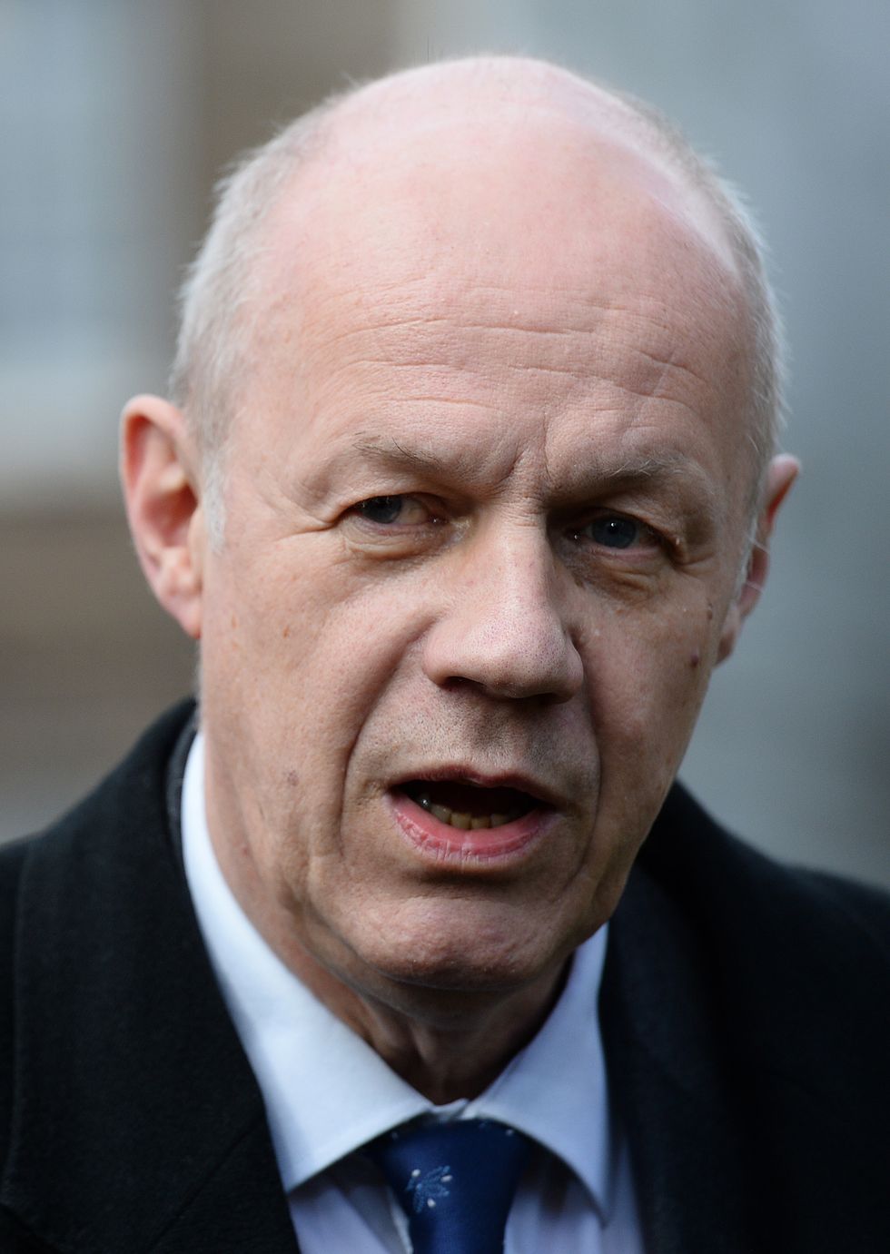 Damian Green MP on College Green.