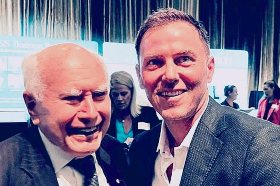 Damien Martyn a John Howard