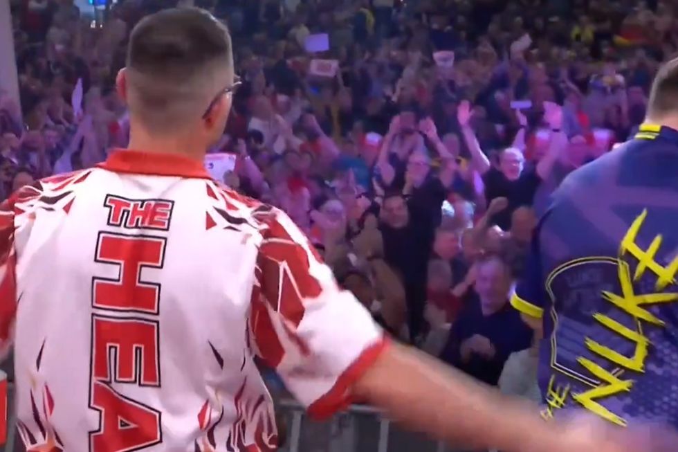 Damon Heta Luke Littler