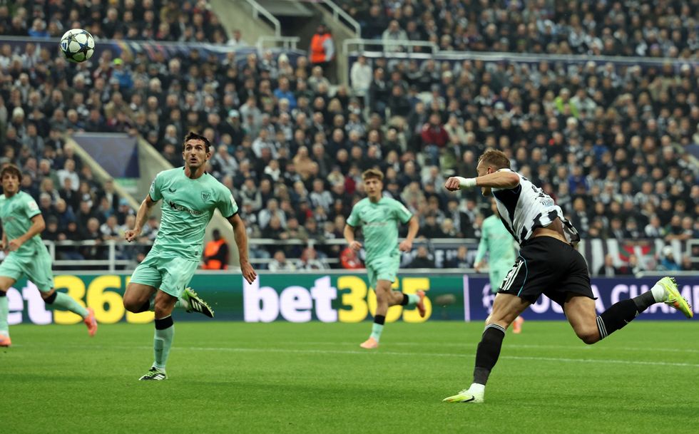 Dan Burn's header was commended by Eddie Howe after the match