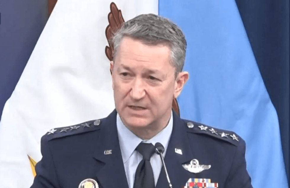 Dan Caine, chairman of the Joint Chiefs of Staff