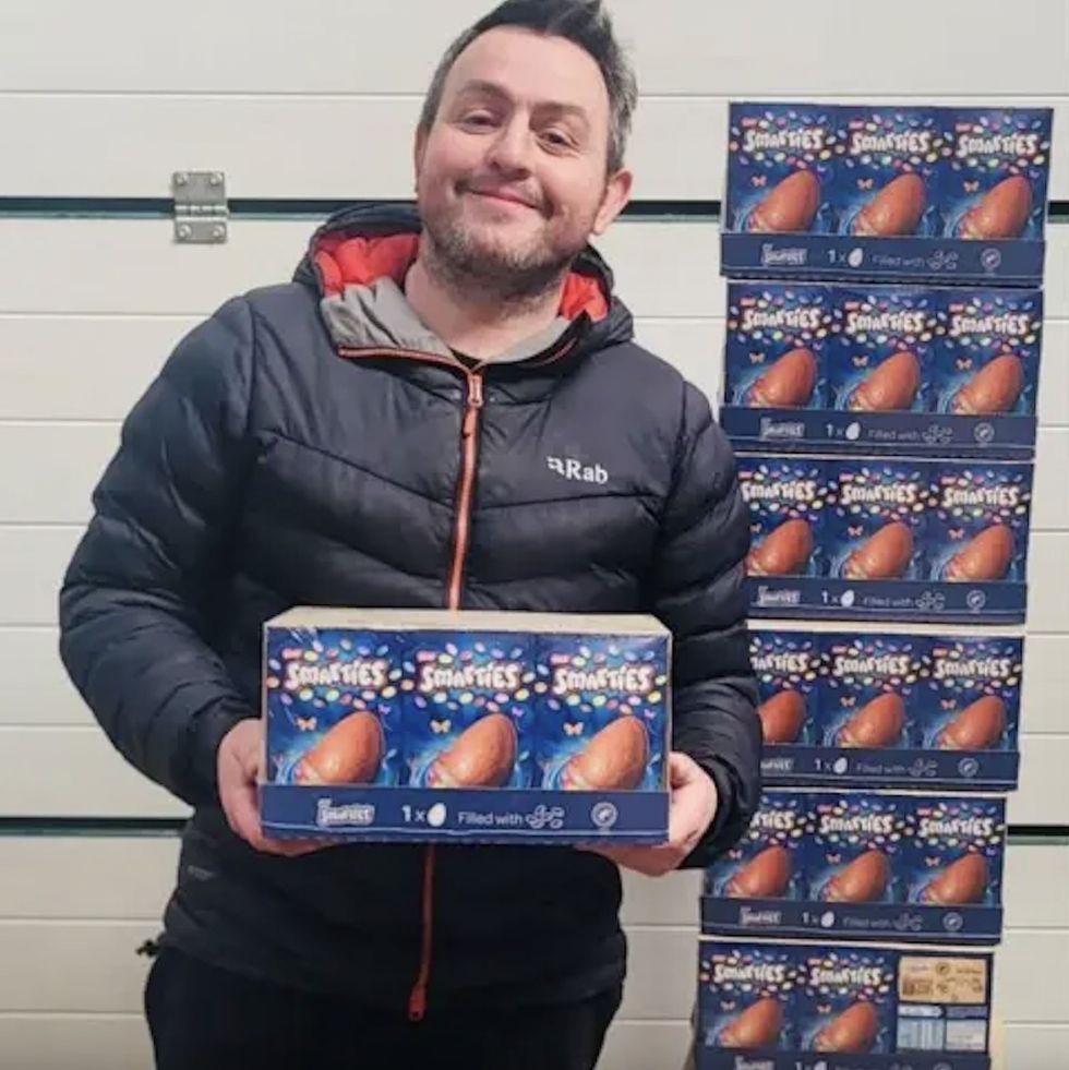 Dan Dafydd, owner of Sinclair General Stores on the isle of Sanday in Orkney