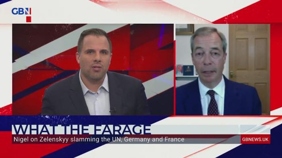 Nigel Farage reiterates call for Brexit 2.0 to 'return people to France'