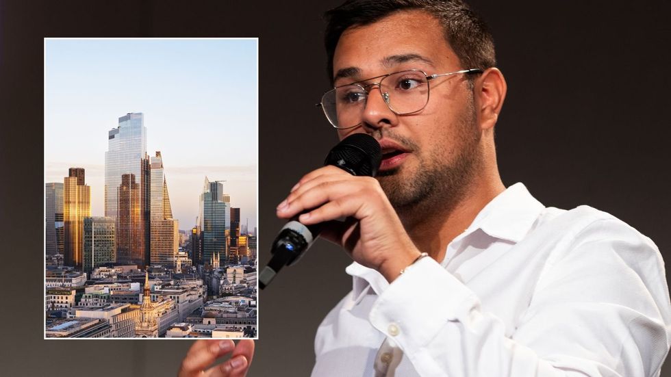 Dan Miller, City of London skyline