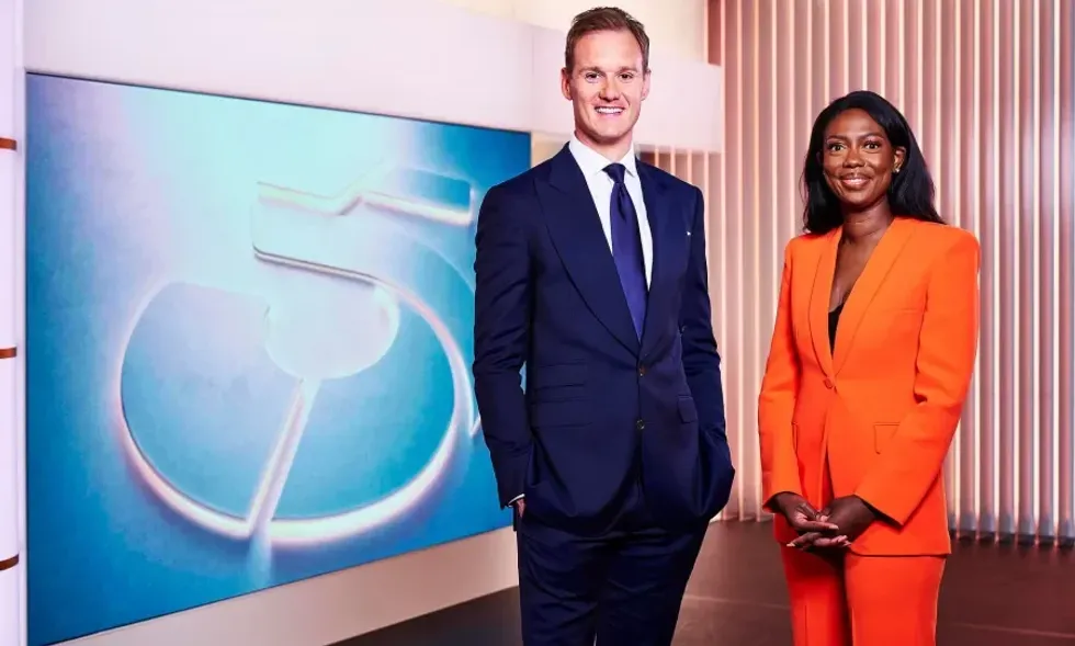Dan Walker e Claudia-Liza Vanderpuije