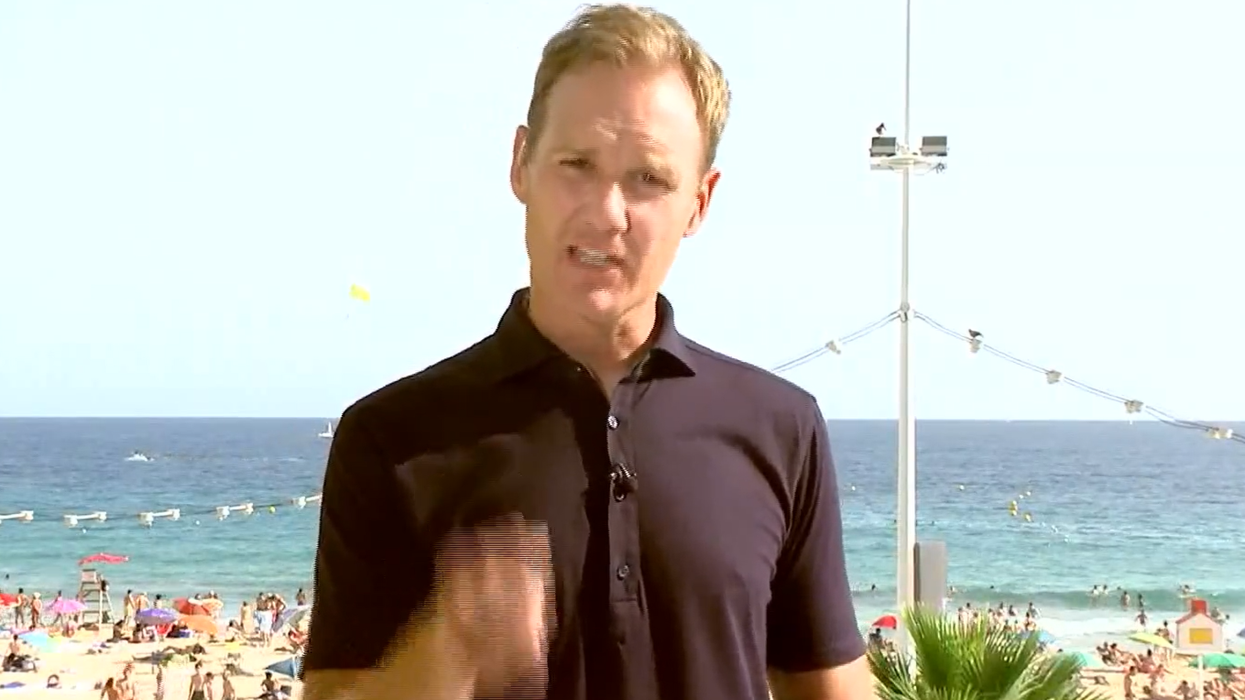 Dan Walker reports from Benidorm