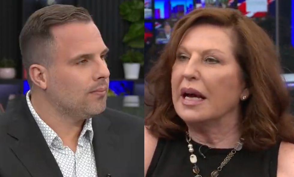 Dan Wootton and Amanda Platell