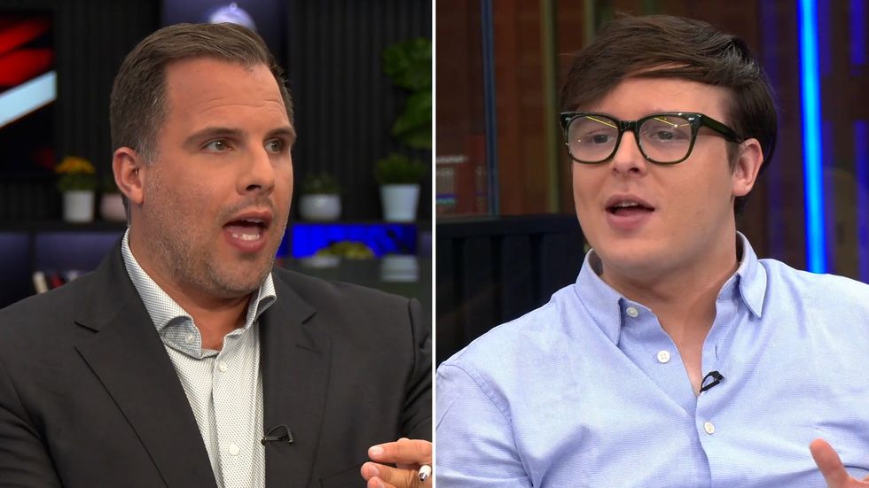 Dan Wootton and Benjamin Butterworth clash