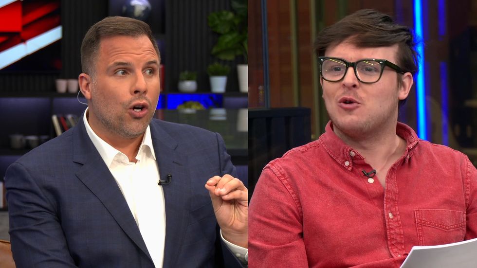 Dan Wootton and Benjamin Butterworth clashed over the latter's suggestion for the day's Greatest Briton.