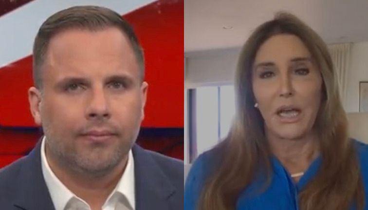 Dan Wootton and Caitlyn Jenner