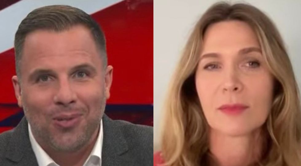 Dan Wootton and Celia Walden