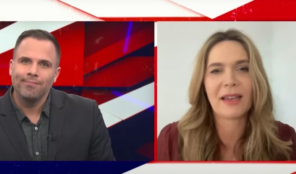 Dan Wootton and Celia Walden