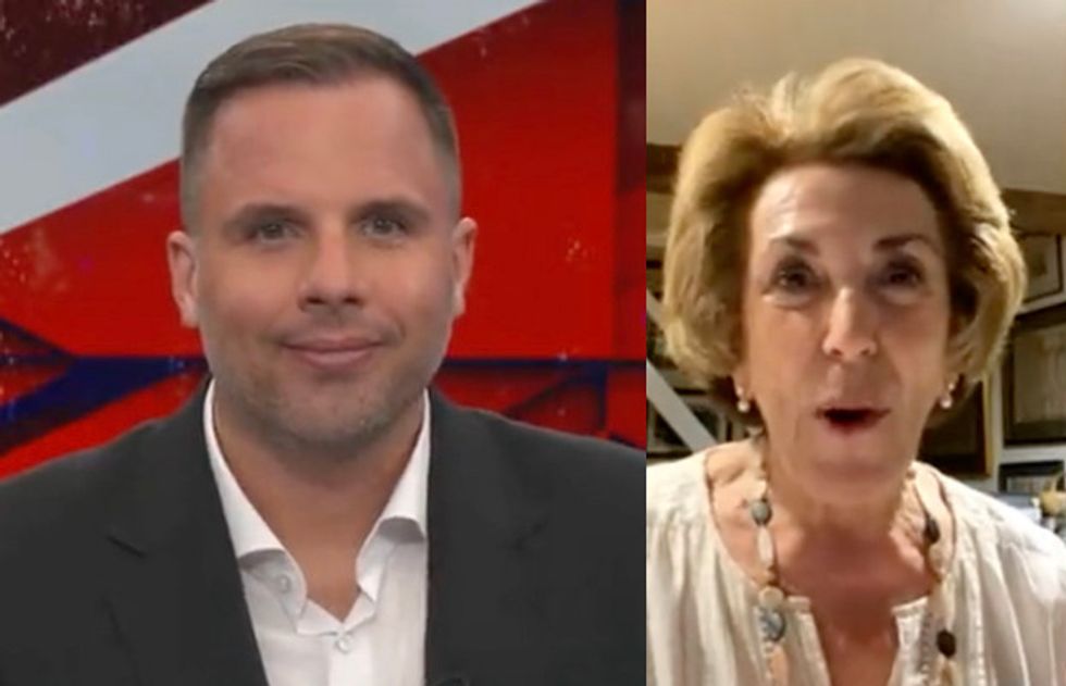 Dan Wootton and Edwina Currie