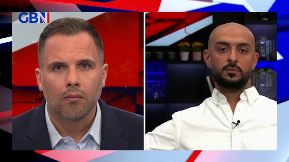 Dan Wootton and Hussein Ashmere