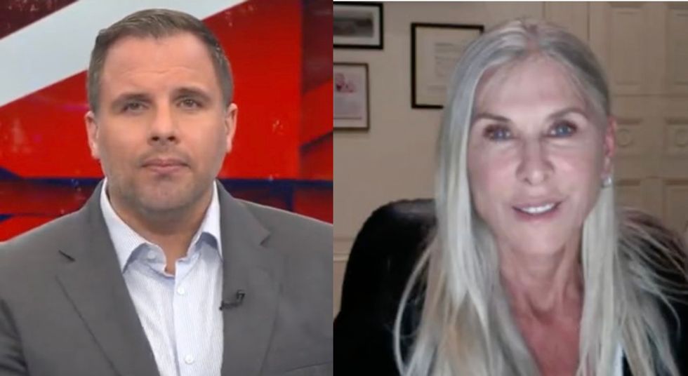 Dan Wootton and Sharron Davies