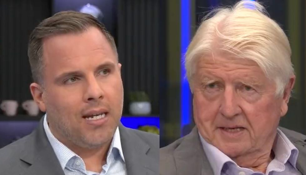 Dan Wootton and Stanley Johnson