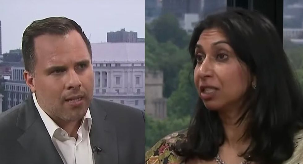 Dan Wootton and Suella Braverman