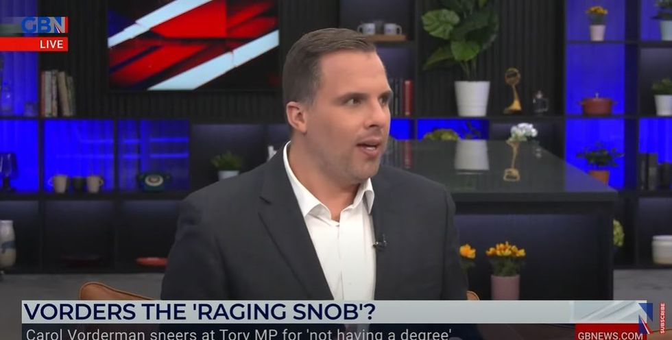 Dan Wootton on GB News on Monday