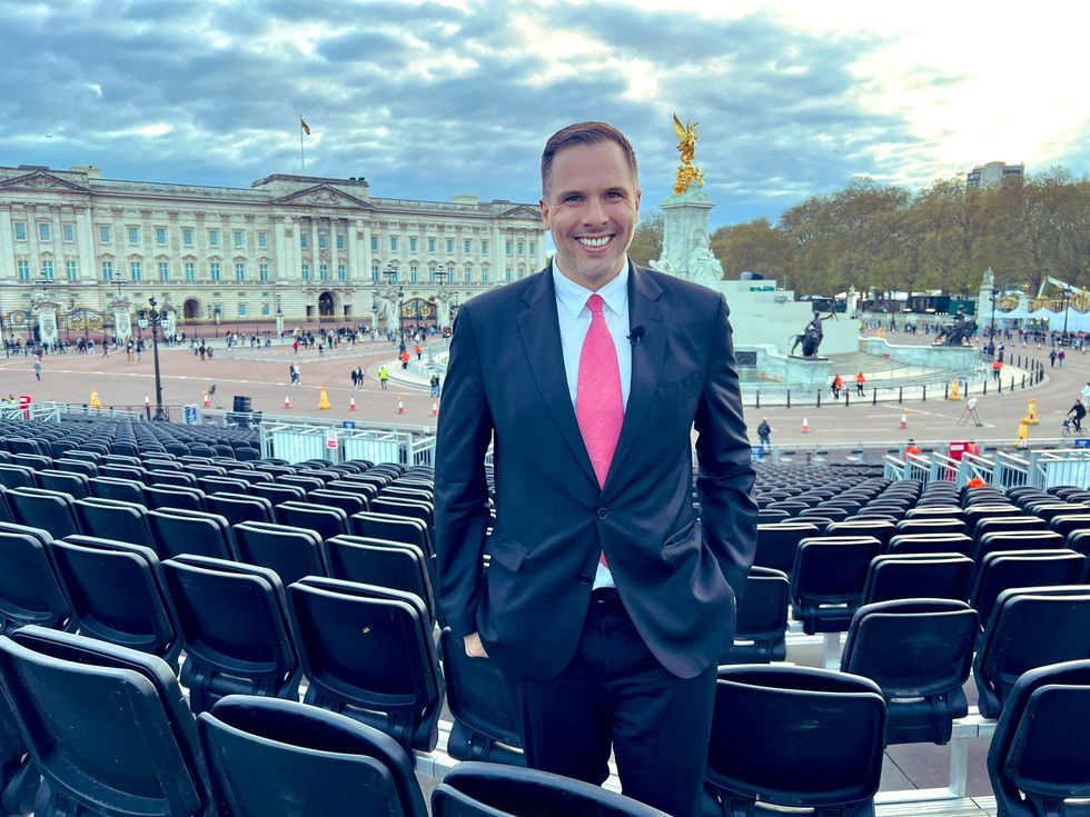Dan Wootton seen ahead of the Coronation