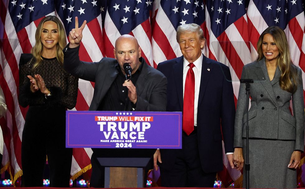 Dana White Donald Trump
