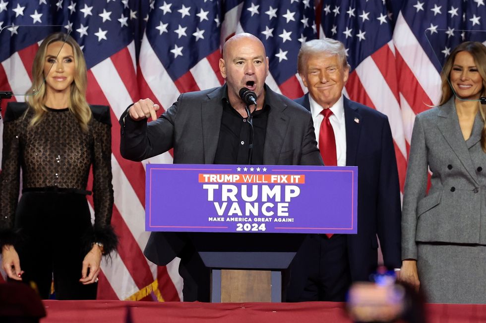 Dana White Donald Trump