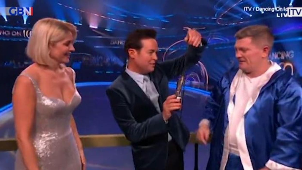 Dancing on Ice star ‘worried’ about future on show following injury as he admits 'It's tough'