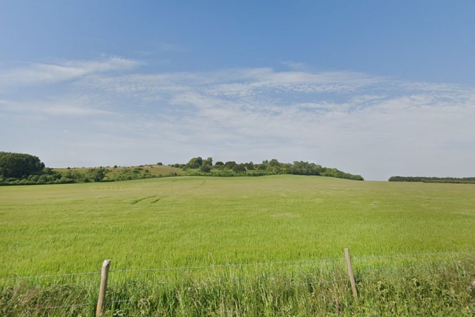 Danebury Fort near Winchester