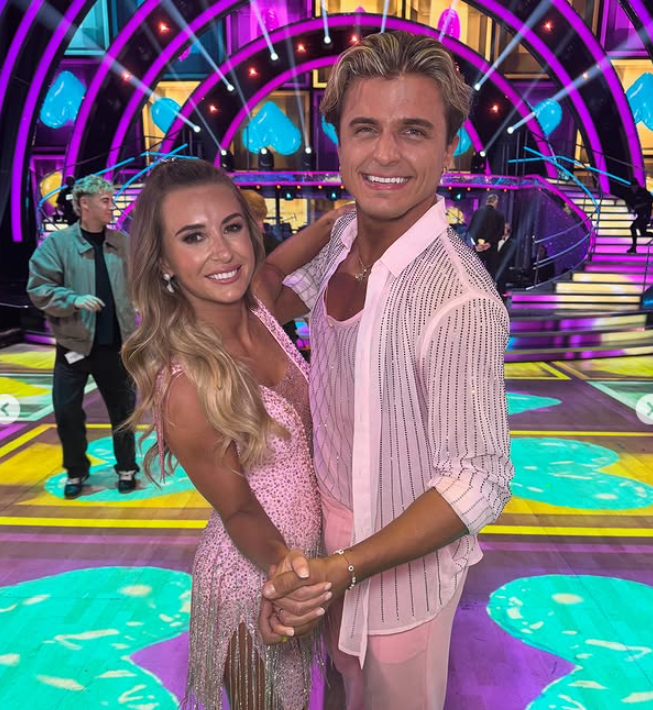 Dani Dyer and Nikita Kuzmin