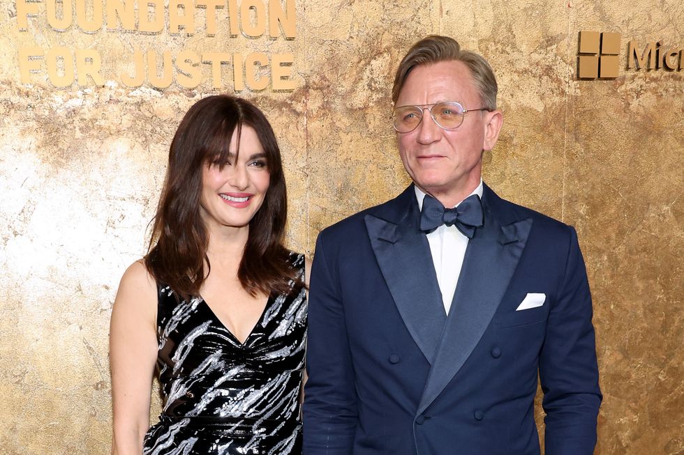 Daniel Craig and Rachel Weisz were all smiles