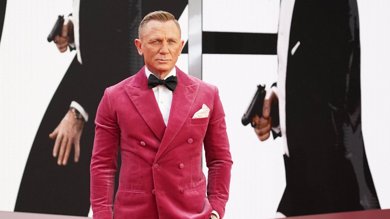 Daniel Craig at a Bond premier
