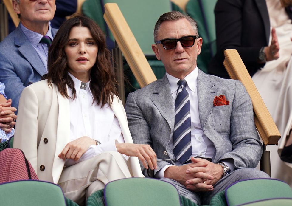 Daniel Craig at Wimbledon