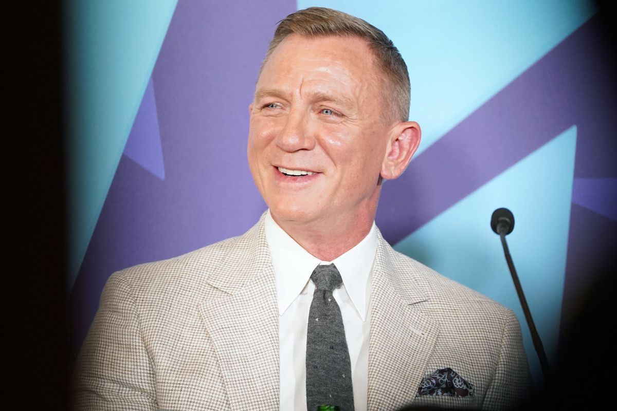 Daniel Craig smiling 