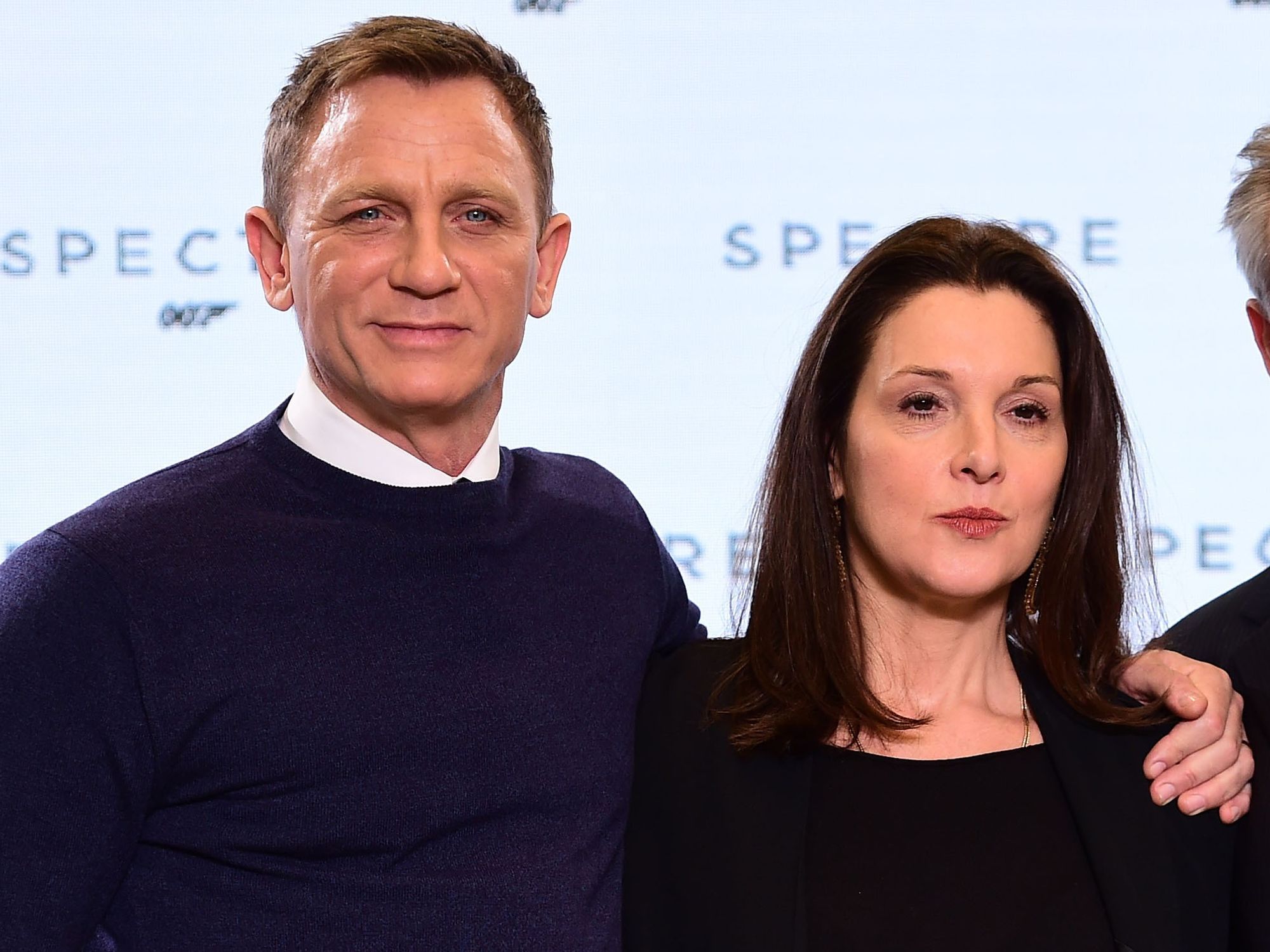 Daniel Craiig and Bond boss Barbara Broccoli