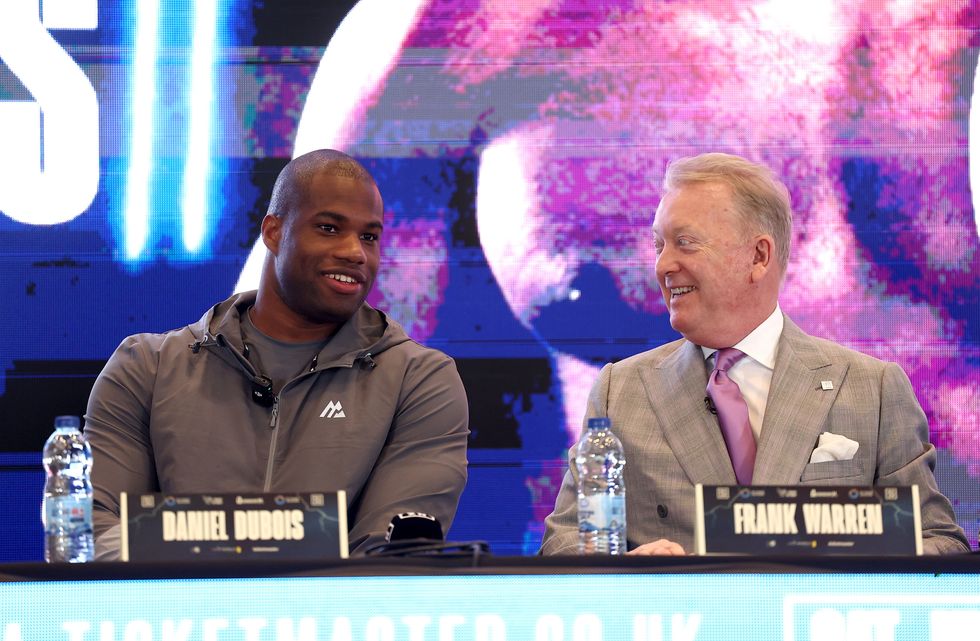Daniel Dubois, Frank Warren