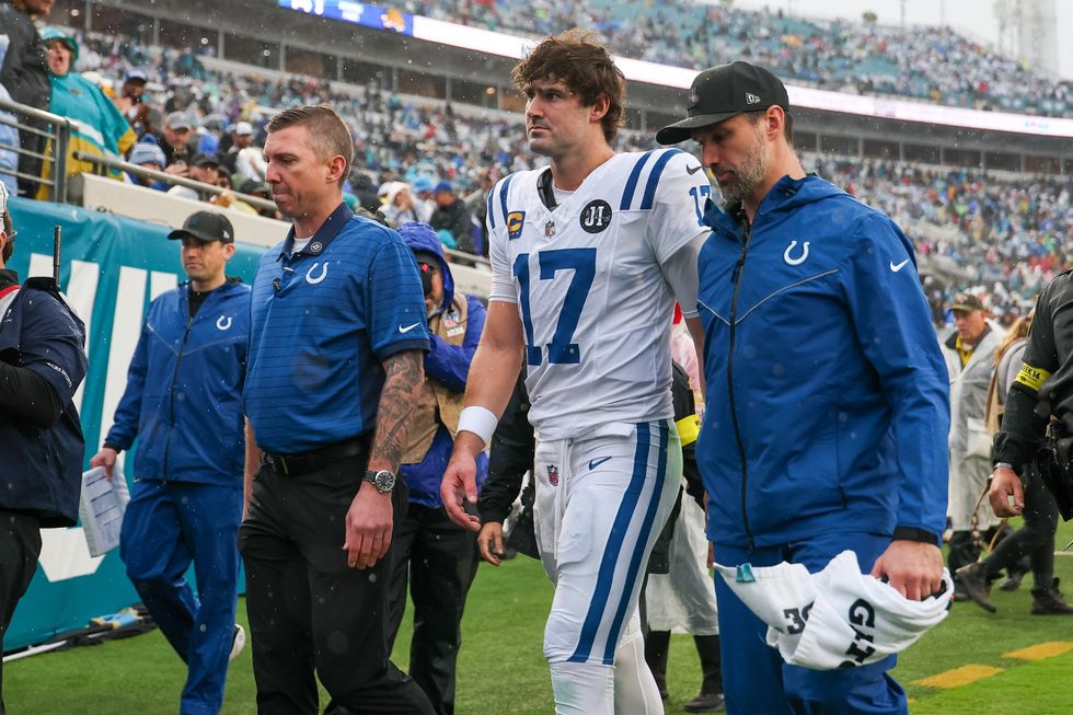 Daniel Jones's season is over after suffering an ACL injury