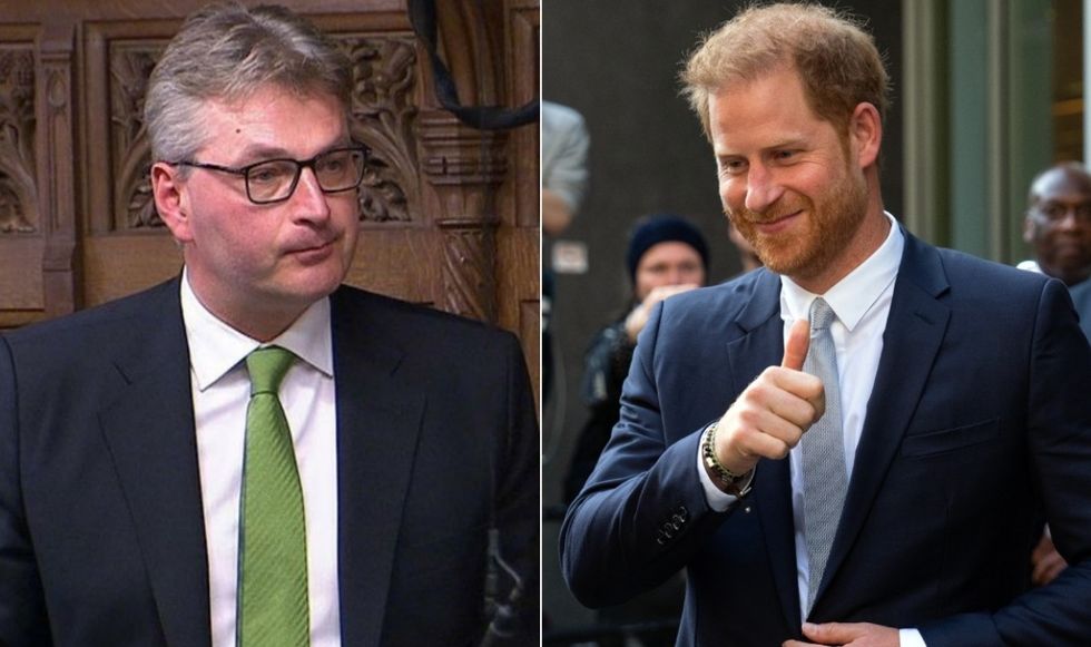 Daniel Kawczynski and Prince Harry