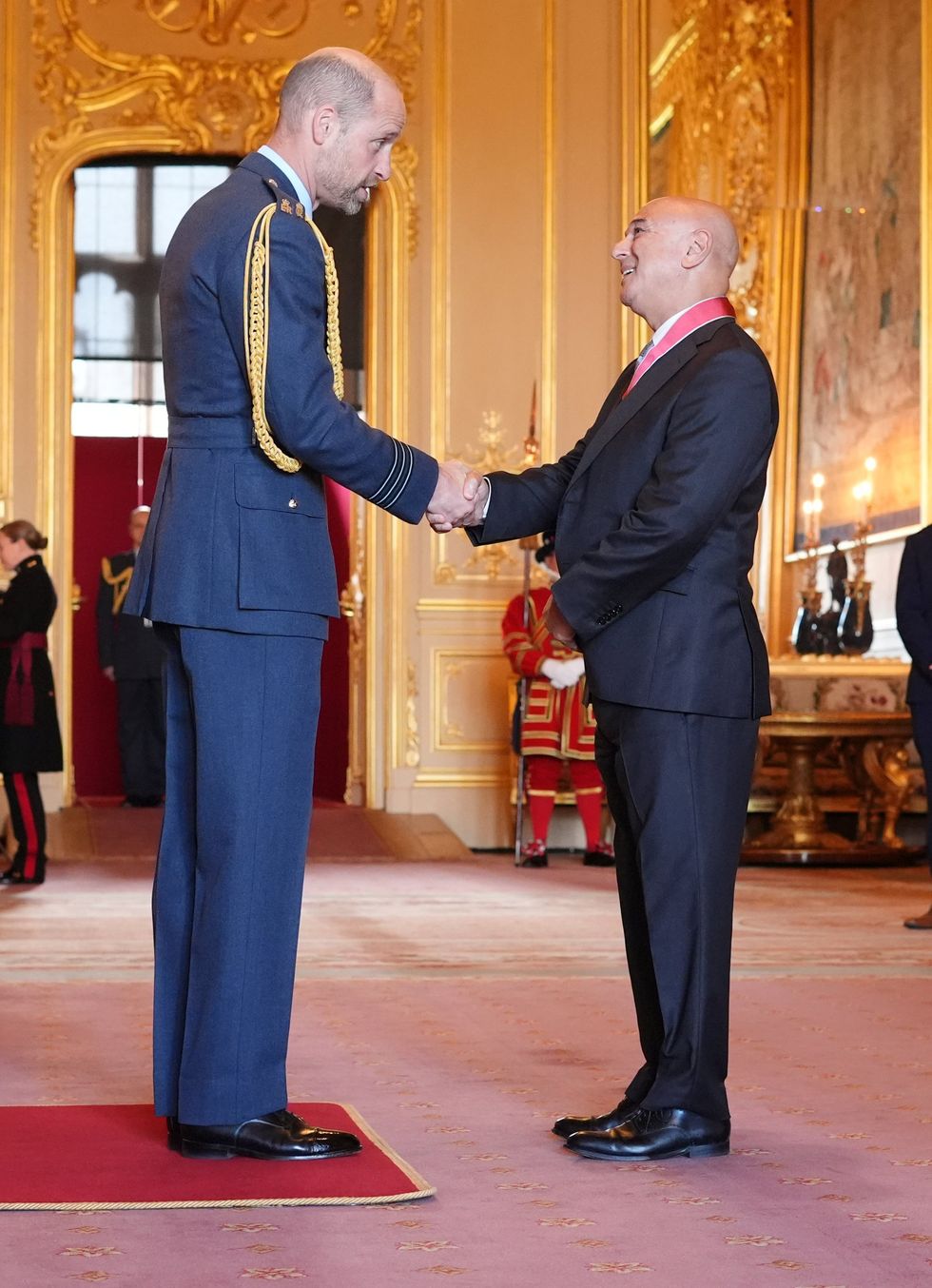 Daniel Levy and Prince William